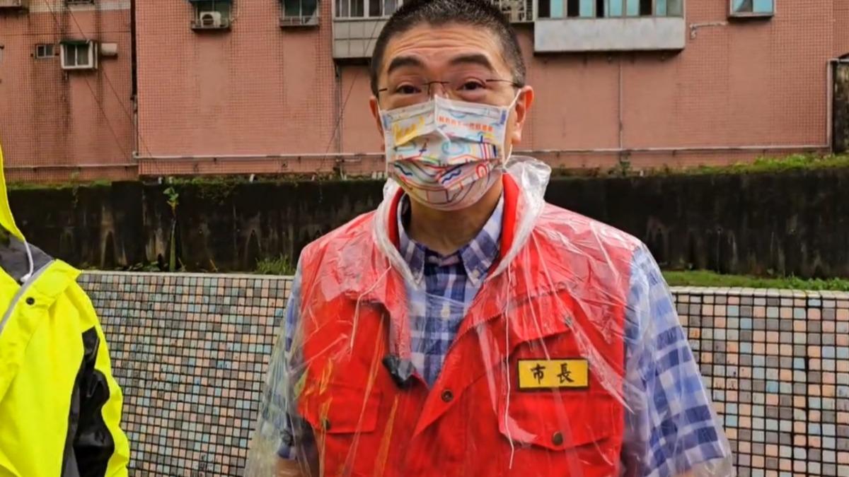 市長謝國樑勘災。（圖／TVBS）