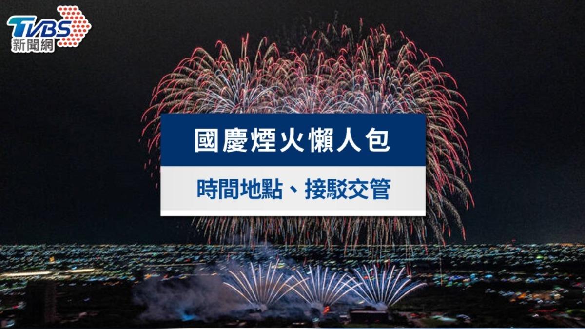 國慶煙火時間與最佳觀賞地點全攻略!交通管制接駁與直播一次看