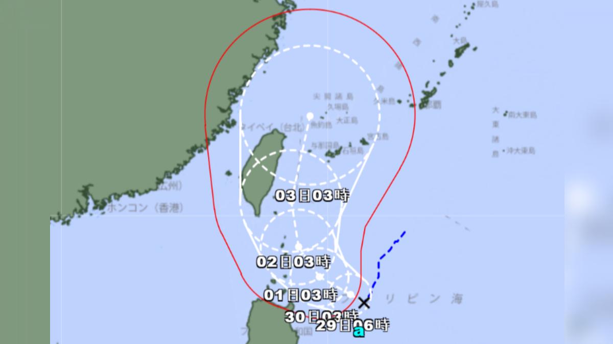 天氣/輕度颱風「山陀兒」生成 最新路徑曝!這時間最接近台灣
