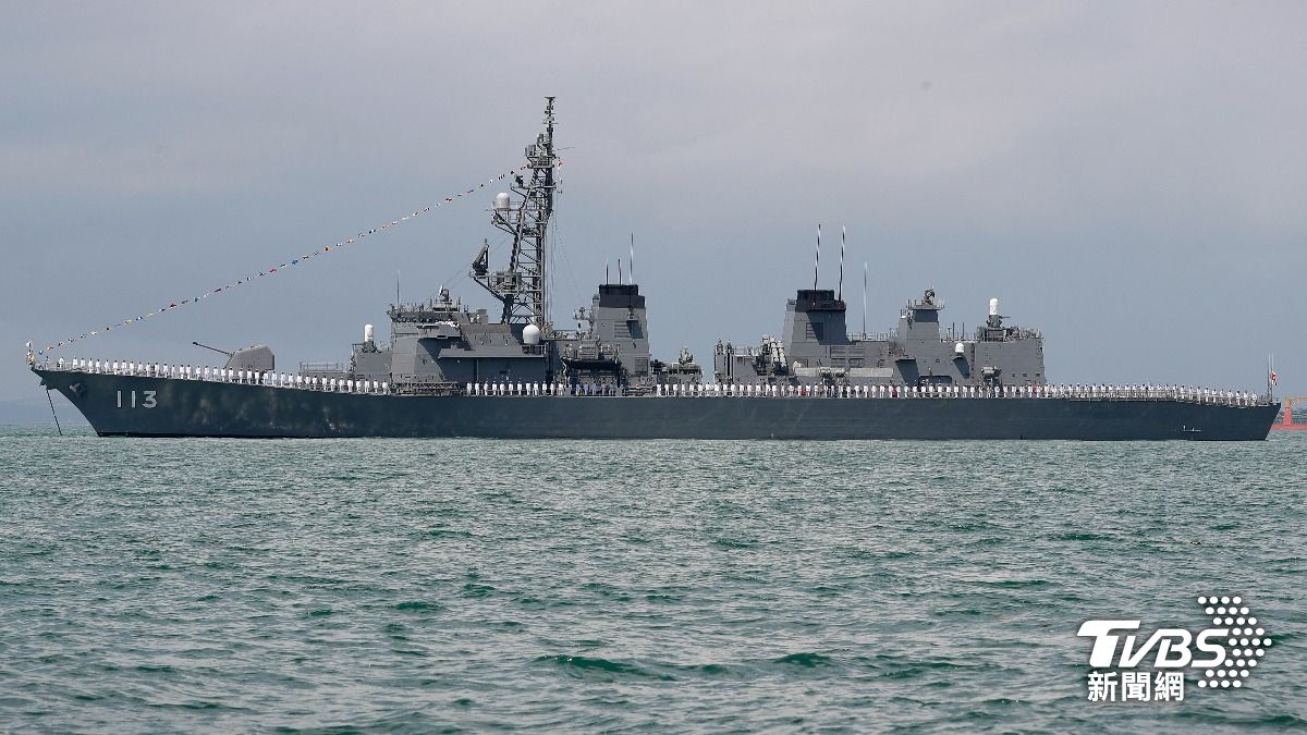 日本護衛艦通過台灣海峽後 抵南海與美菲澳紐聯合訓練
