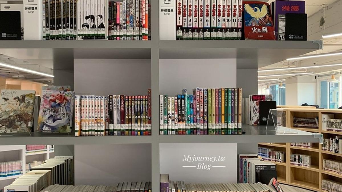 館內粗估有上萬本漫畫，不僅是成套的、集數完整，狀態也都保存良好。（圖／可大王愛旅行提供）