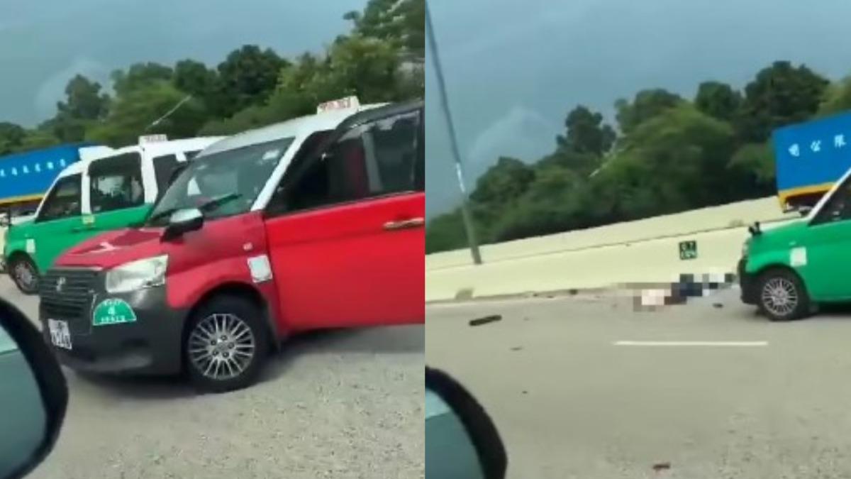 「站車道談判」秒被撞飛!港2運將吵一半 遭後車擊落爆頭亡