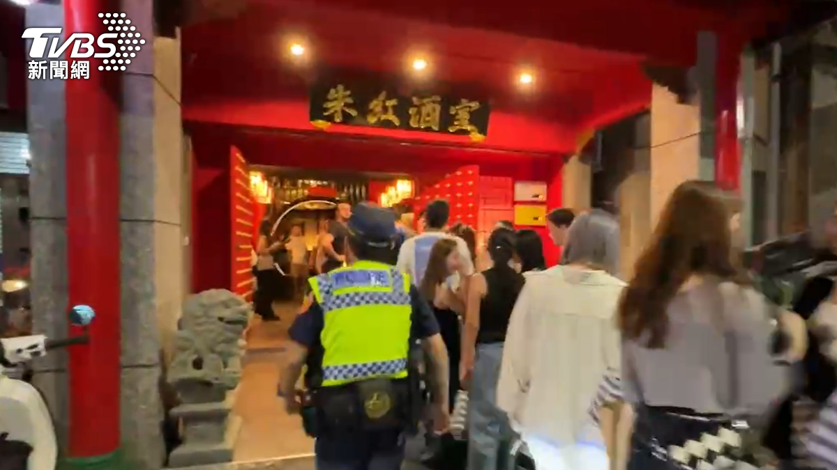 酒精路跑活動嚴重擾民。(圖/TVBS)