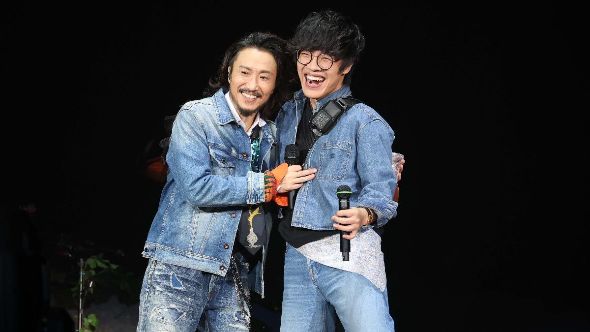 鄭中基找來盧廣仲當嘉賓。(圖/寬宏藝術提供)