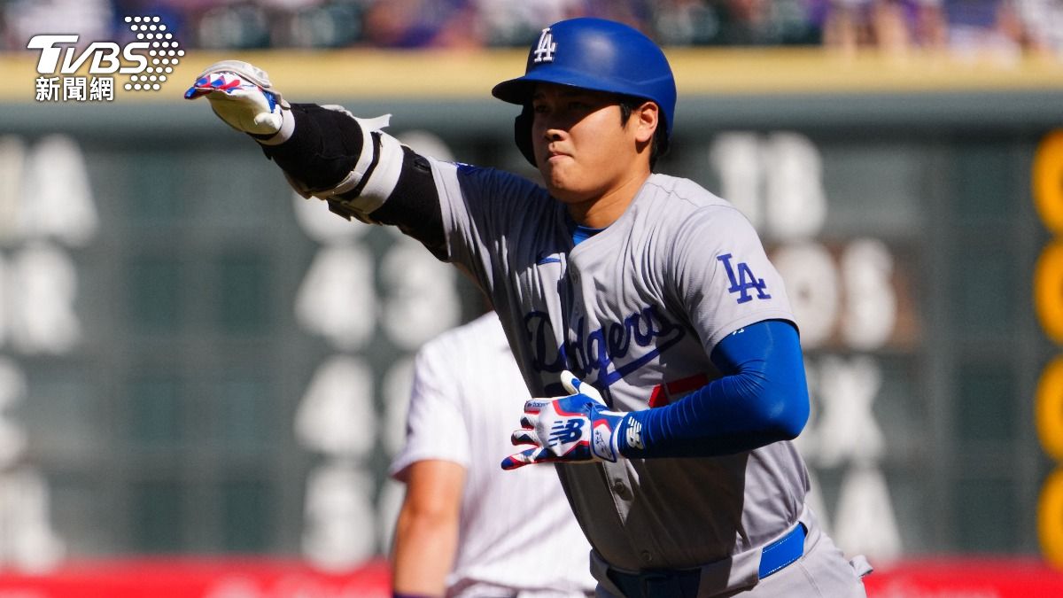 MLB/大谷翔平59盜!4打席僅1安 單季54-59「無緣三冠王」