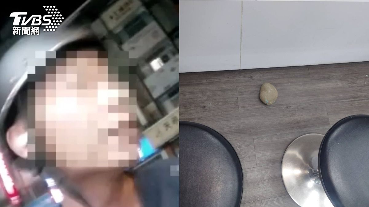 怨收訊差+通訊錄被搞不見!台中莽男丟石砸店 台哥大回應了