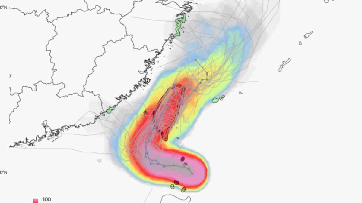 天氣/山陀兒路徑又變了!專家警告威脅加劇:恐成最強直接登陸高雄颱風