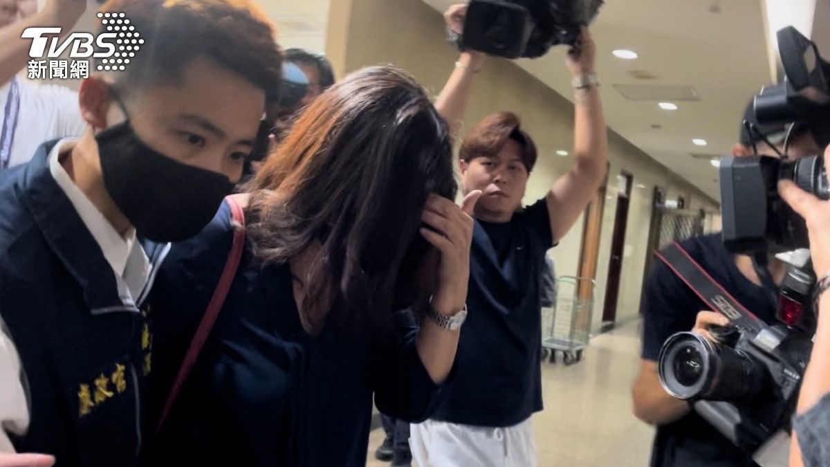 檢廉約談台灣新故鄉智庫協會顧問孫鳳群。（圖／潘千詩攝）