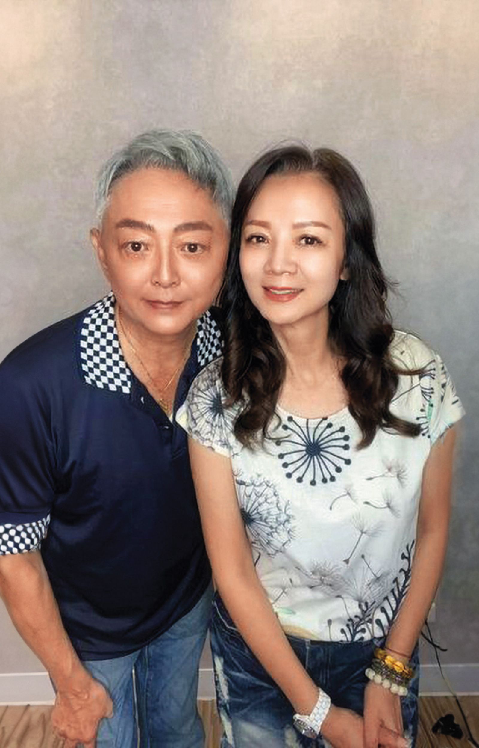李國超（左）日前才和高欣欣（右）一起過她五十四歲生日。（圖／翻攝自高欣欣臉書）