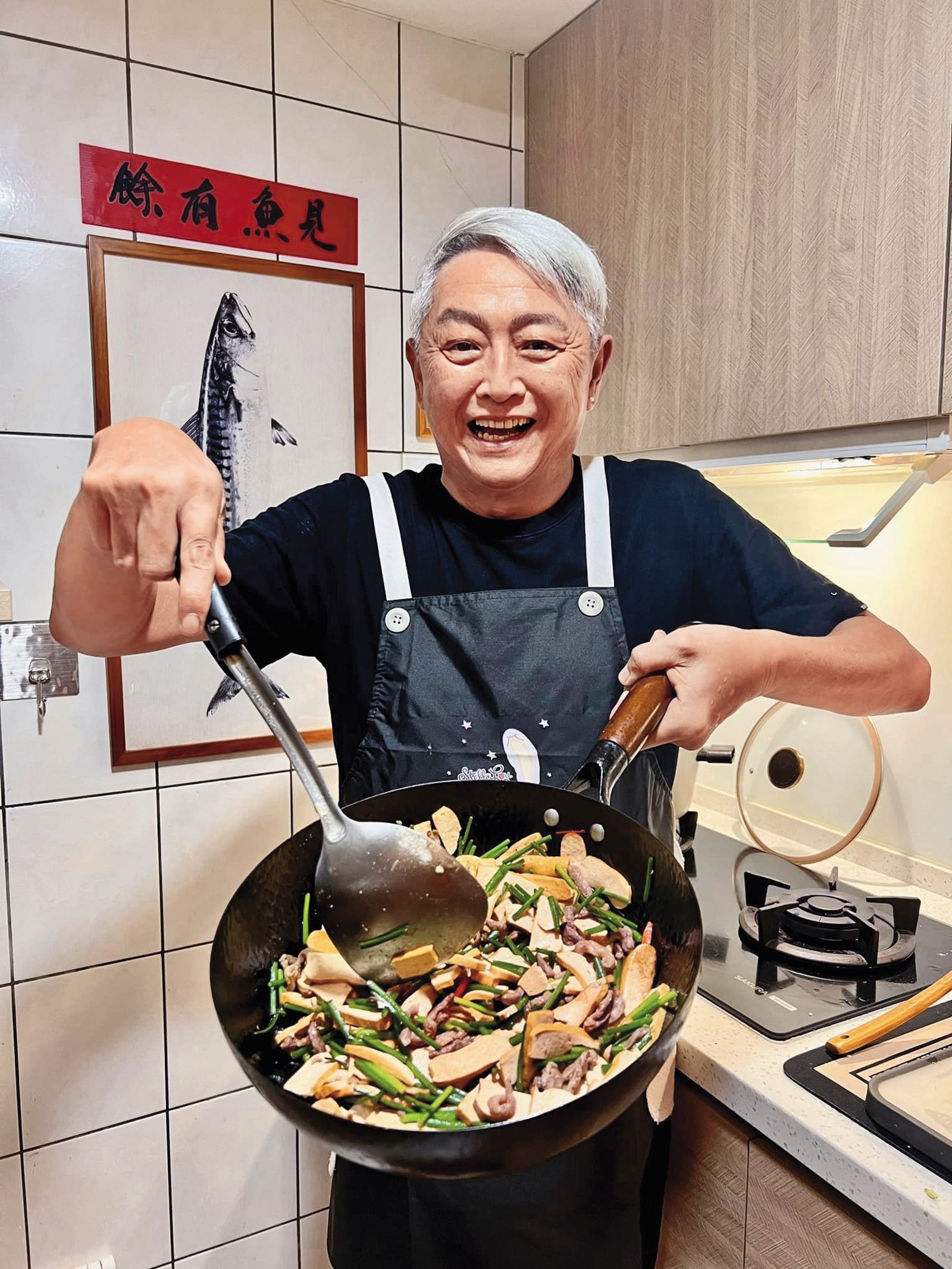 李國超喜歡下廚做羹湯，手藝十分了得。（圖／翻攝自李國超臉書）