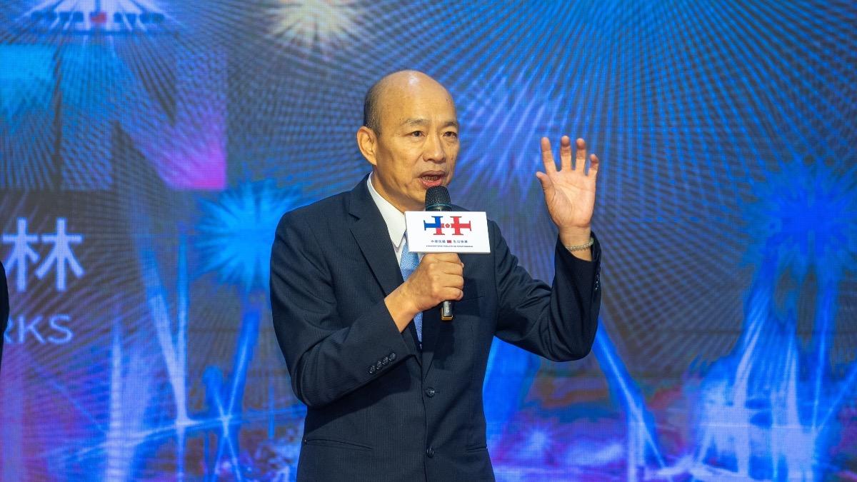 韓式金句再現!韓國瑜嘆:過去8年中華民國像小老頭 營養不良、被關在黑屋