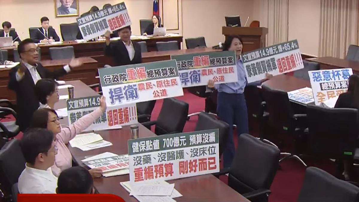 民眾黨提案再擋總預算 莊瑞雄轟荒謬「藍白仗著人多」