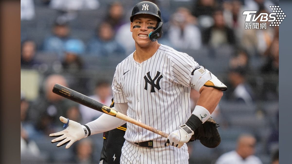 洋基強打「法官」賈吉（Aaron Judge）。（圖／達志影像美聯社）