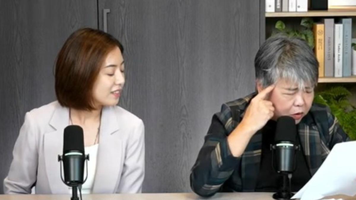 黃瀞瑩今（1）日接受網路節目《中午來開匯》專訪。（圖／翻攝自YT@CNEWS）