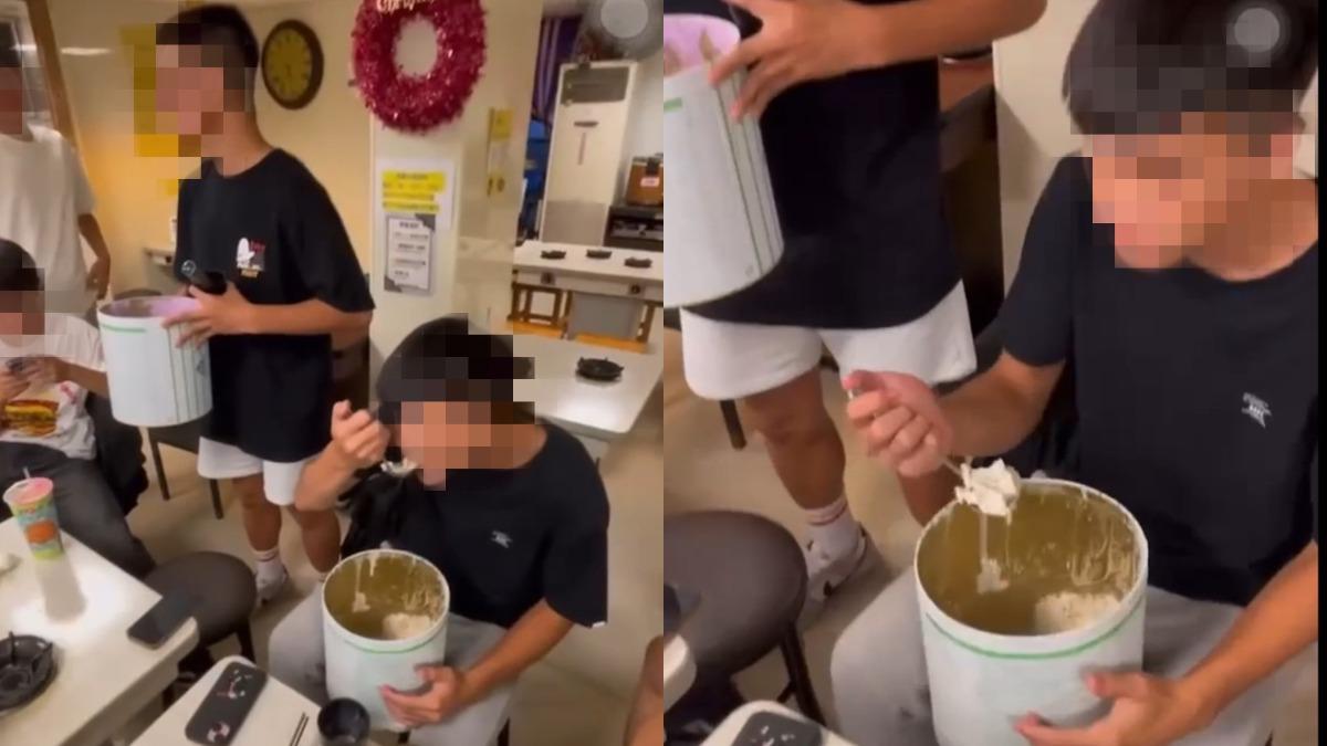 超噁！火鍋店抱整桶冰開挖引眾怒　文大急帶人登門道歉