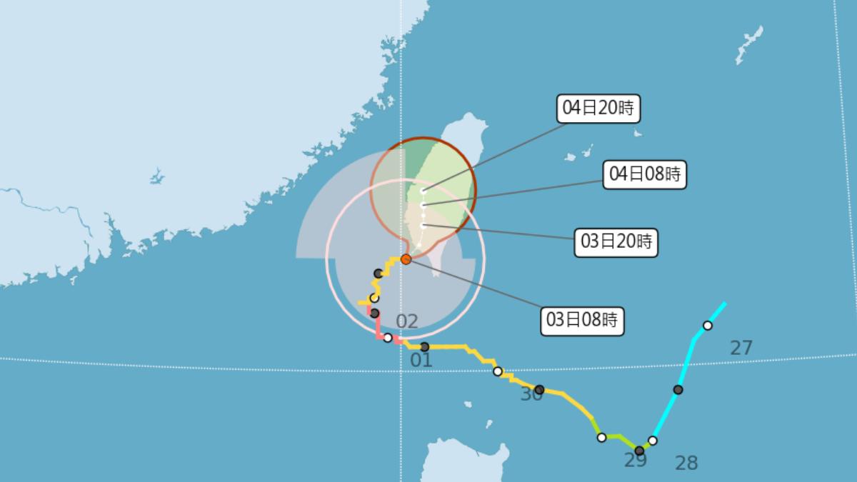天氣/山陀兒今登陸!恐快速消散 專家:明有望解除颱風警報