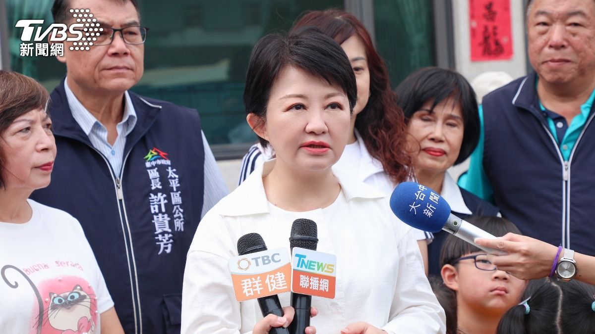 盧秀燕也被視為2028年國民黨的潛在總統候選人之一。(圖/TVBS資料照)