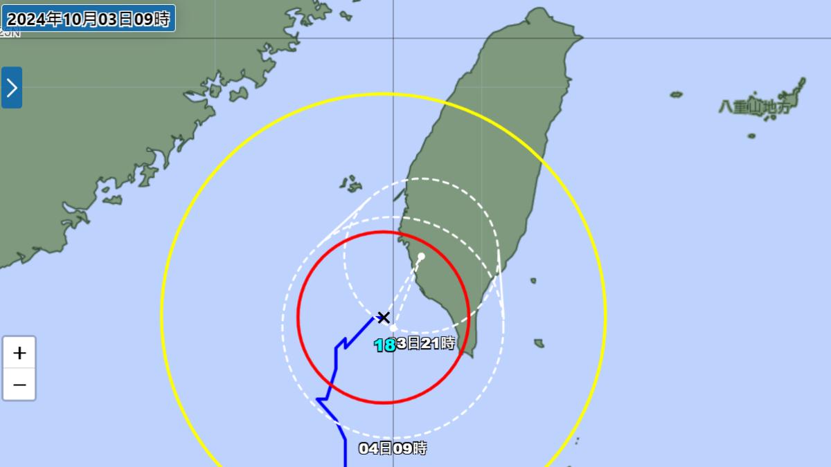 颱風假變長?日氣象廳:山陀兒登台再「V型反彈」出海 各國路徑一次看
