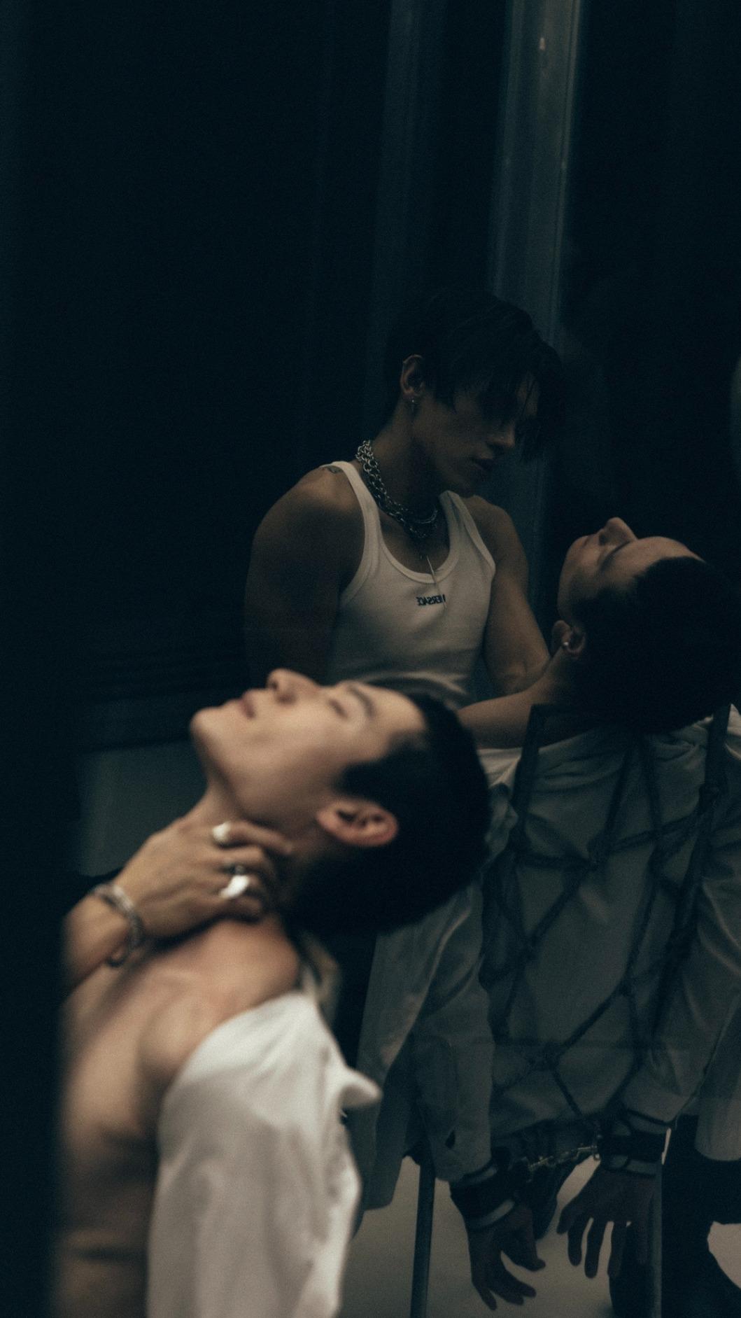 KIRE挑戰男男尺度。(圖/The Kid Who Flew 翼有限公司提供)