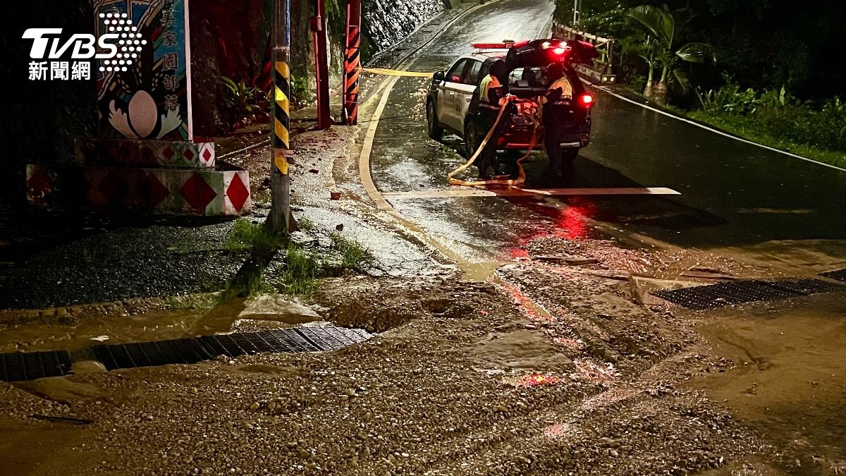 瑞芳暴雨肆虐!原住民部落「阿美家園」突坍方 阻斷唯一道路