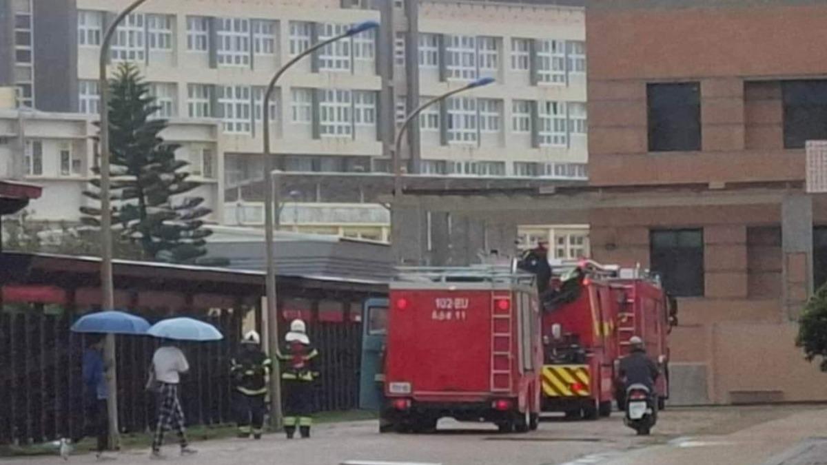 快訊/澎湖科大驚傳火警!學生餐廳一早竄火光 消防急救無人傷亡