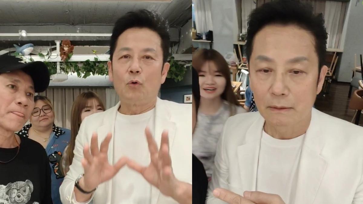 徐乃麟颱風夜現身西門町直播!強調自己沒錯 不願再同台楊繡惠「心結已結下」