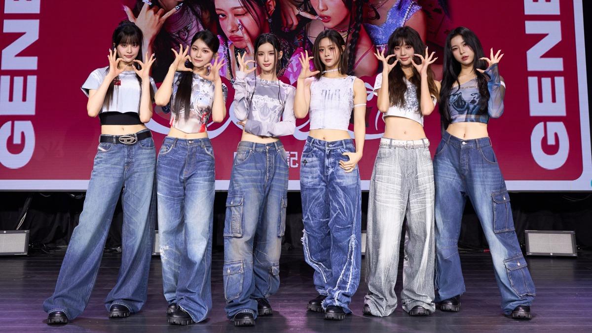 Nico(左起)、許媛媛、毓、XINN、采甄以及Ayeon赴韓受訓正式出道。(圖/天空娛樂提供)