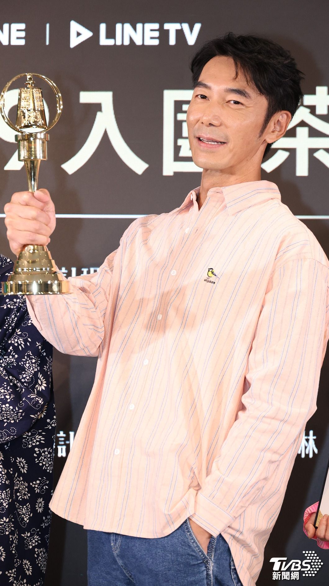 李李仁將帶女兒出席金鐘獎。(圖/張哲鳴攝)