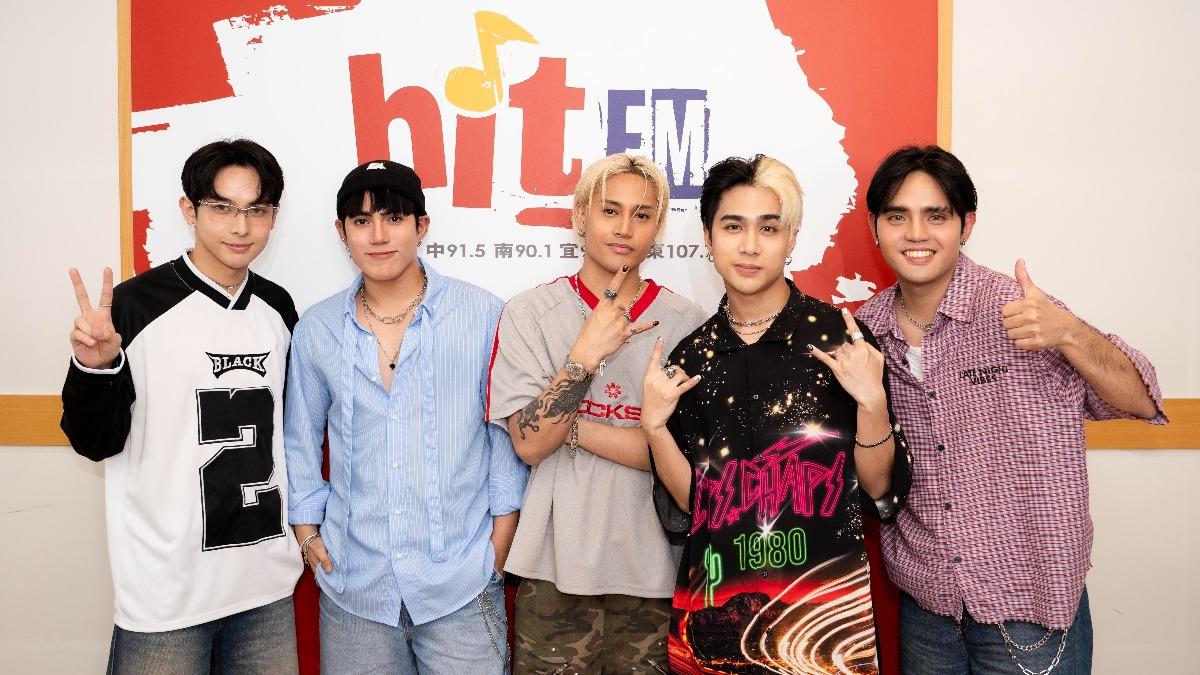 SB19相當感謝各地粉絲的熱情支持。(圖/Hit Fm聯播網提供)