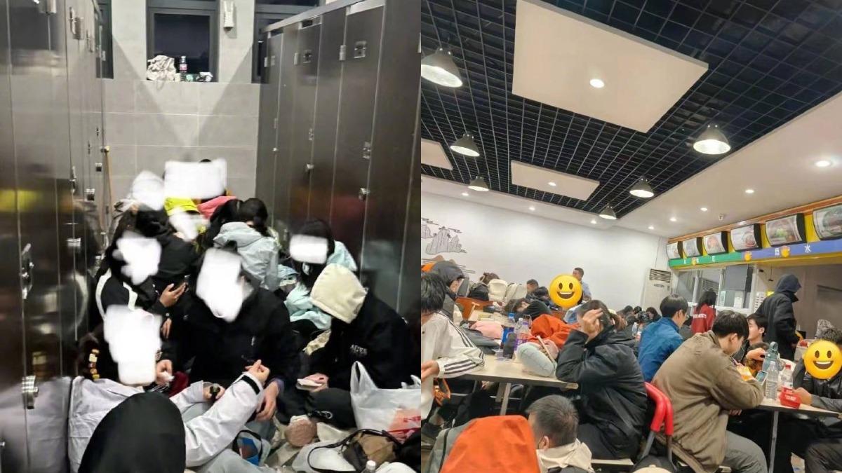 大陸十一長假旅遊熱！景區住宿一房難求　遊客塞爆廁所過夜