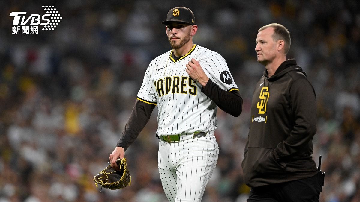 MLB/道奇利多?教士強投右肘「將開TJ手術」 季後賽提前報銷