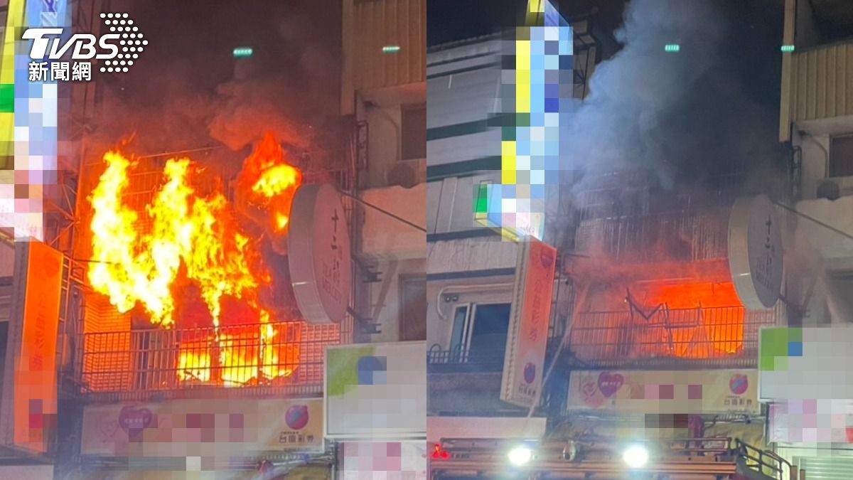 南投暗夜祝融！彩券行「火燒3小時」　屋主慘損550萬