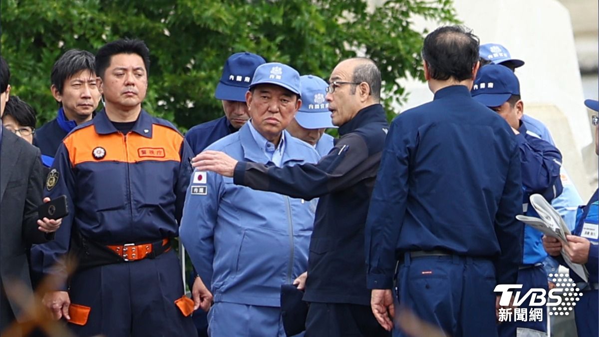 日相石破茂與在野黨主席 分赴能登地震豪雨災區訪視