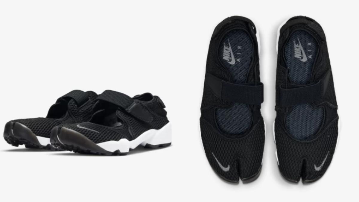  Nike Air Rift新升級芭蕾舞鞋版本。（圖／翻攝自nike）