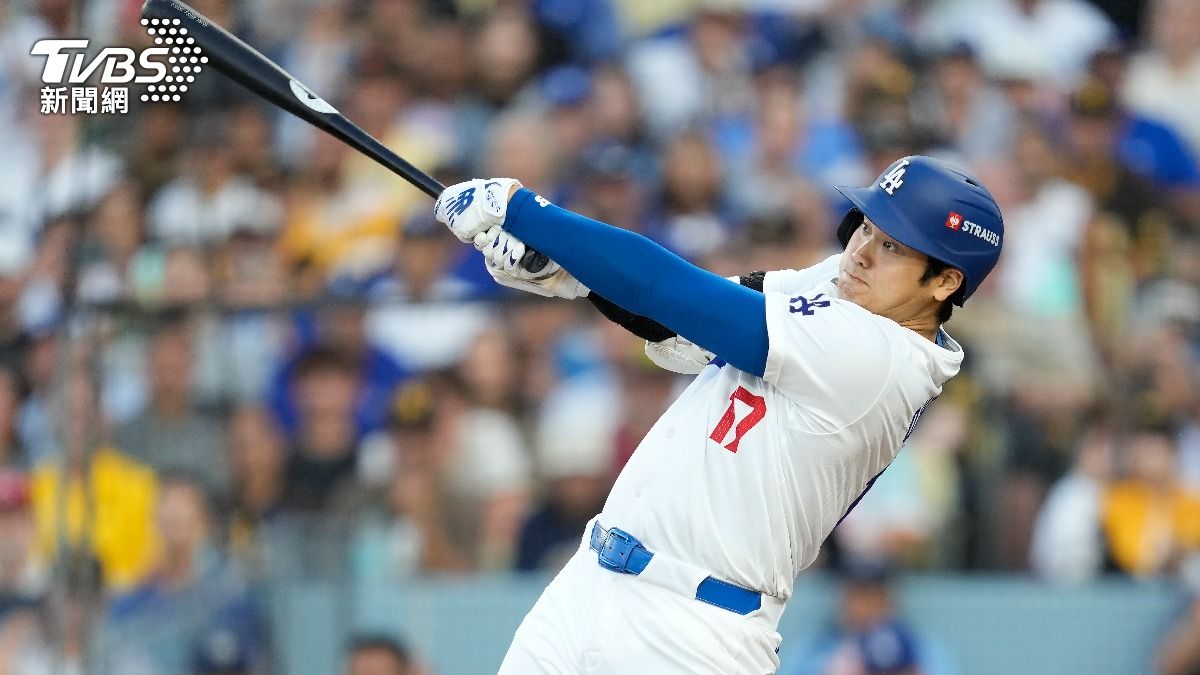 MLB/大谷季後賽首次開轟助道奇奪第一勝 明對決達比修有