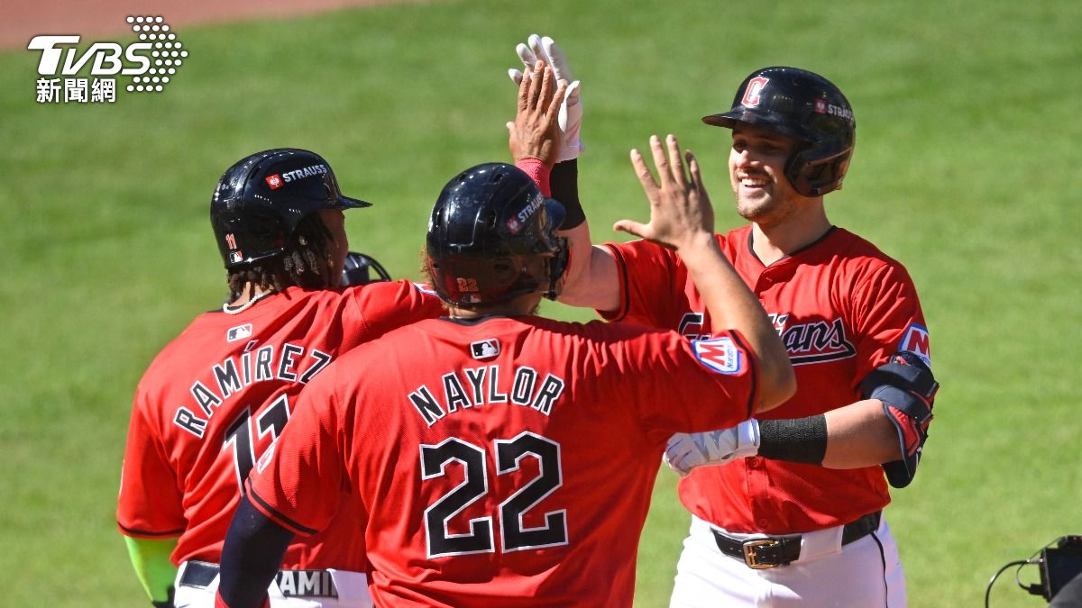 MLB/首局狂攻5分痛擊老虎!守護者搶下分區系列賽G1