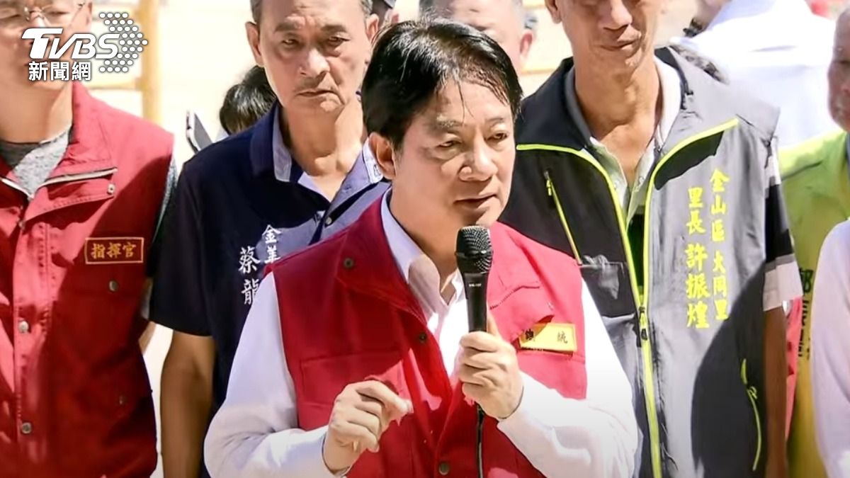 賴清德生日回萬里老家勘災 喊話國會速審預算「讓地方有經費」