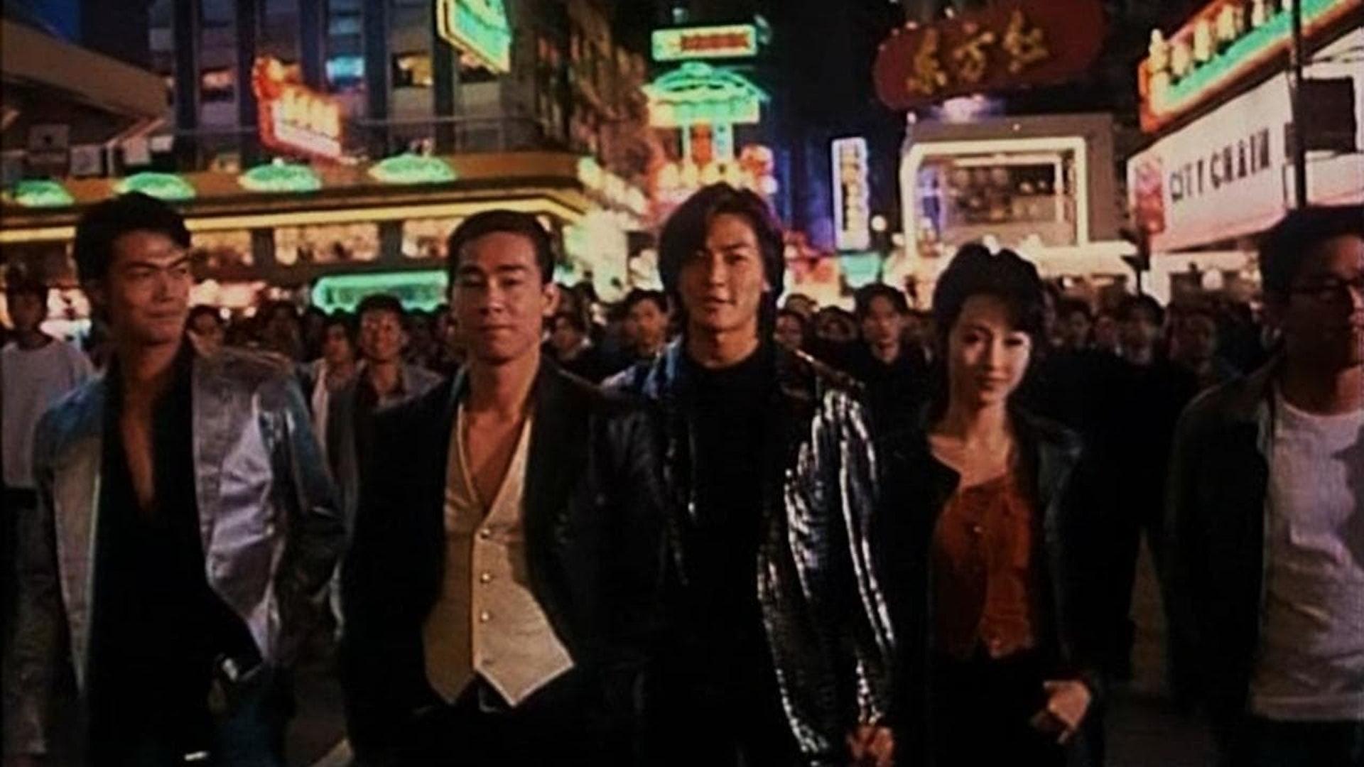 王晶自言當年《古惑仔》有今天大家看Marvel《復仇者聯盟》的感覺。(圖/翻攝自《古惑仔之人在江湖》劇照)