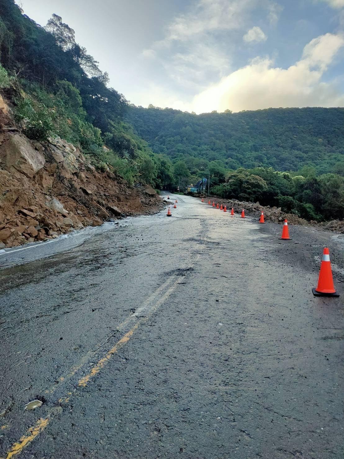公路局預計今日中午12時解除整點放行管制。(圖/公路局提供)