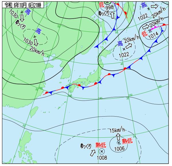 關島附近海面2個熱帶低壓生成。(圖/翻攝日本氣象廳)