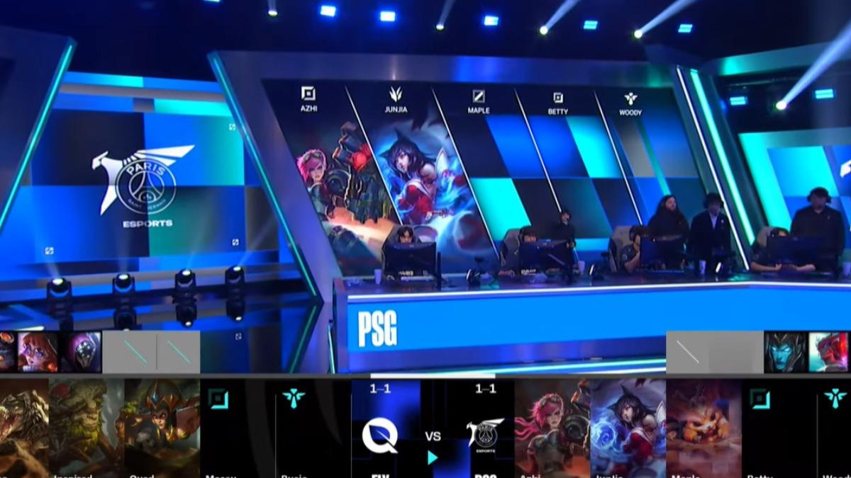 英雄聯盟LOL世界大賽PSG不敵北美第一種子FLY 瀕臨淘汰邊緣
