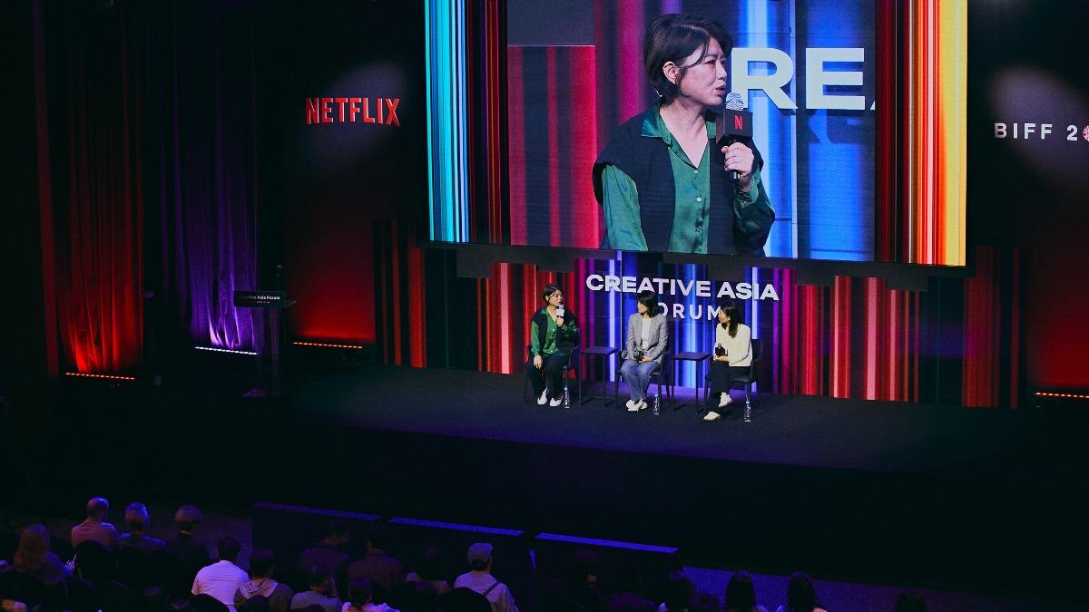 嚴藝文得獎後竟失能演不了戲,自覺愧對影后頭銜。(圖/Netflix提供)
