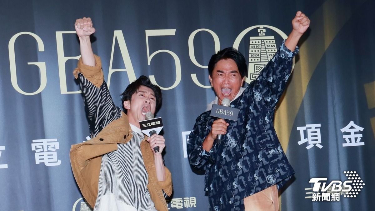 陳漢典、吳宗憲日前出席金鐘入圍分享會。(圖/趙世平攝)