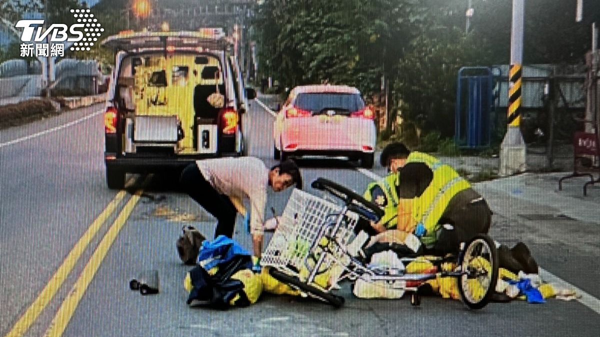 有片/南投街友凌晨挨撞頭部重創進ICU 93歲阿公騎士肇逃遭逮