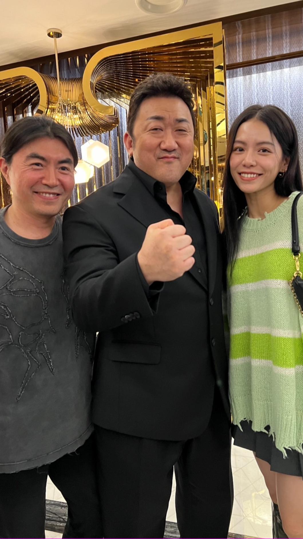 宋芸樺與馬東石與李明佑導演交流。(圖/台北電影節提供)