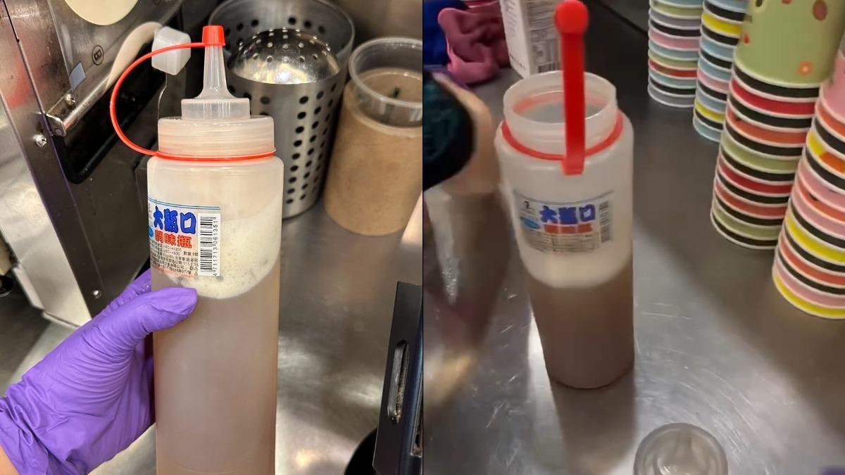 生活智慧王!「拿醬料瓶裝手搖」店員看傻 全場讚:吸管都省了
