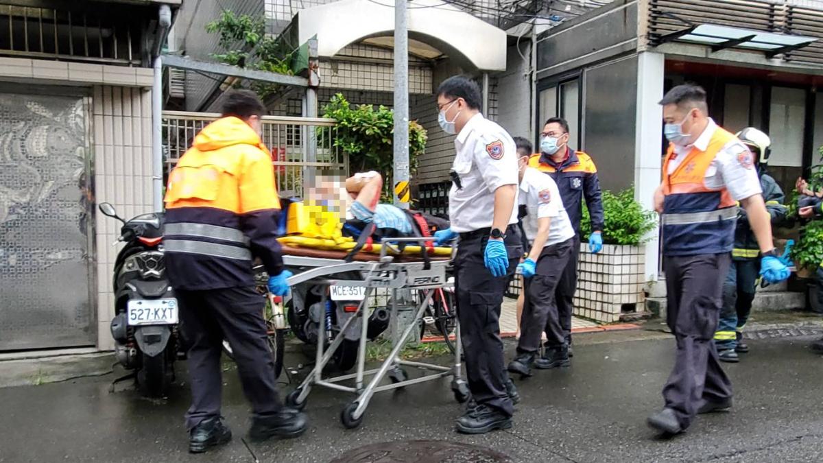 快訊/北市吳興街男子墜樓 跌落3樓雨遮警消急救援