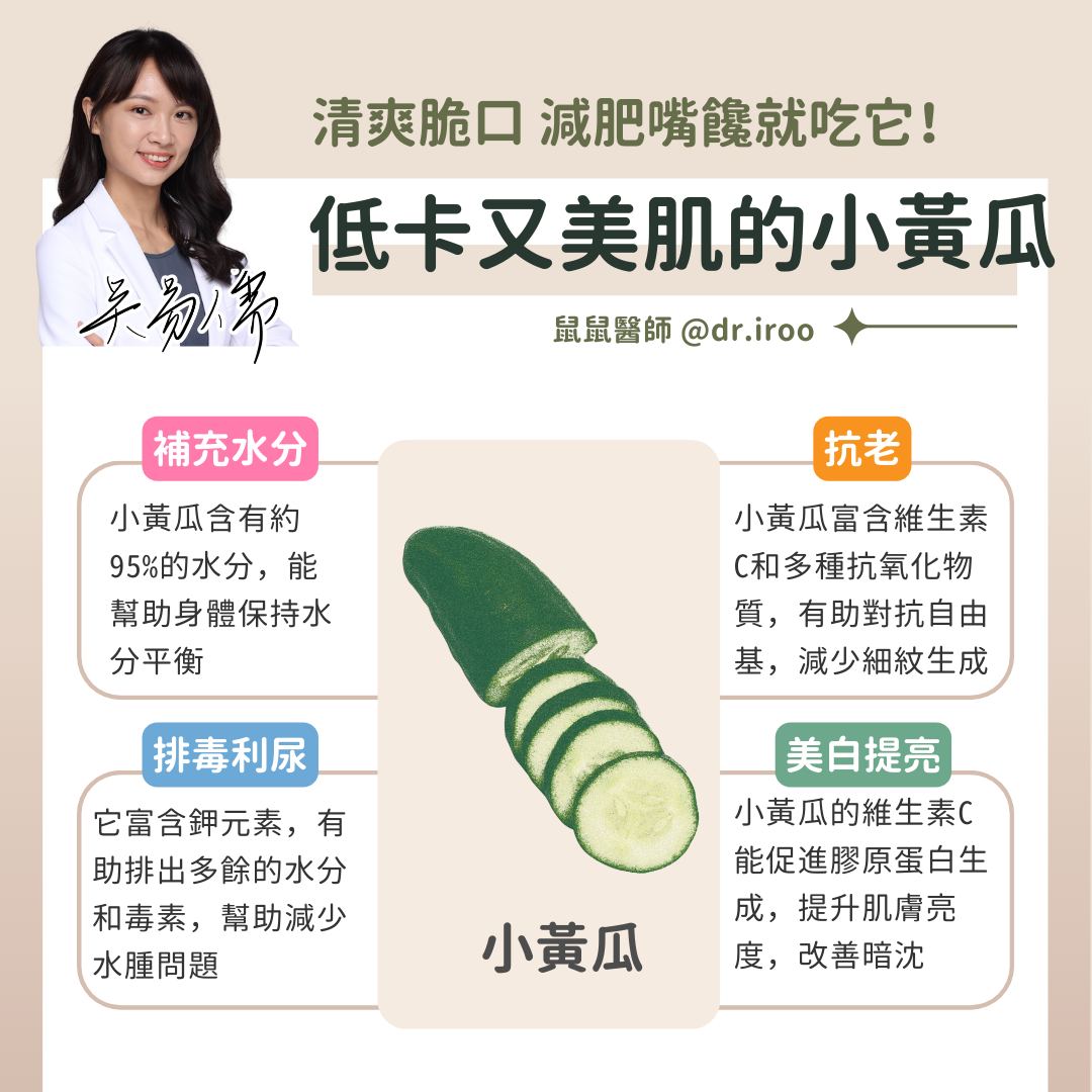 小黃瓜對美容的四大好處。（圖／吳易儒提供）