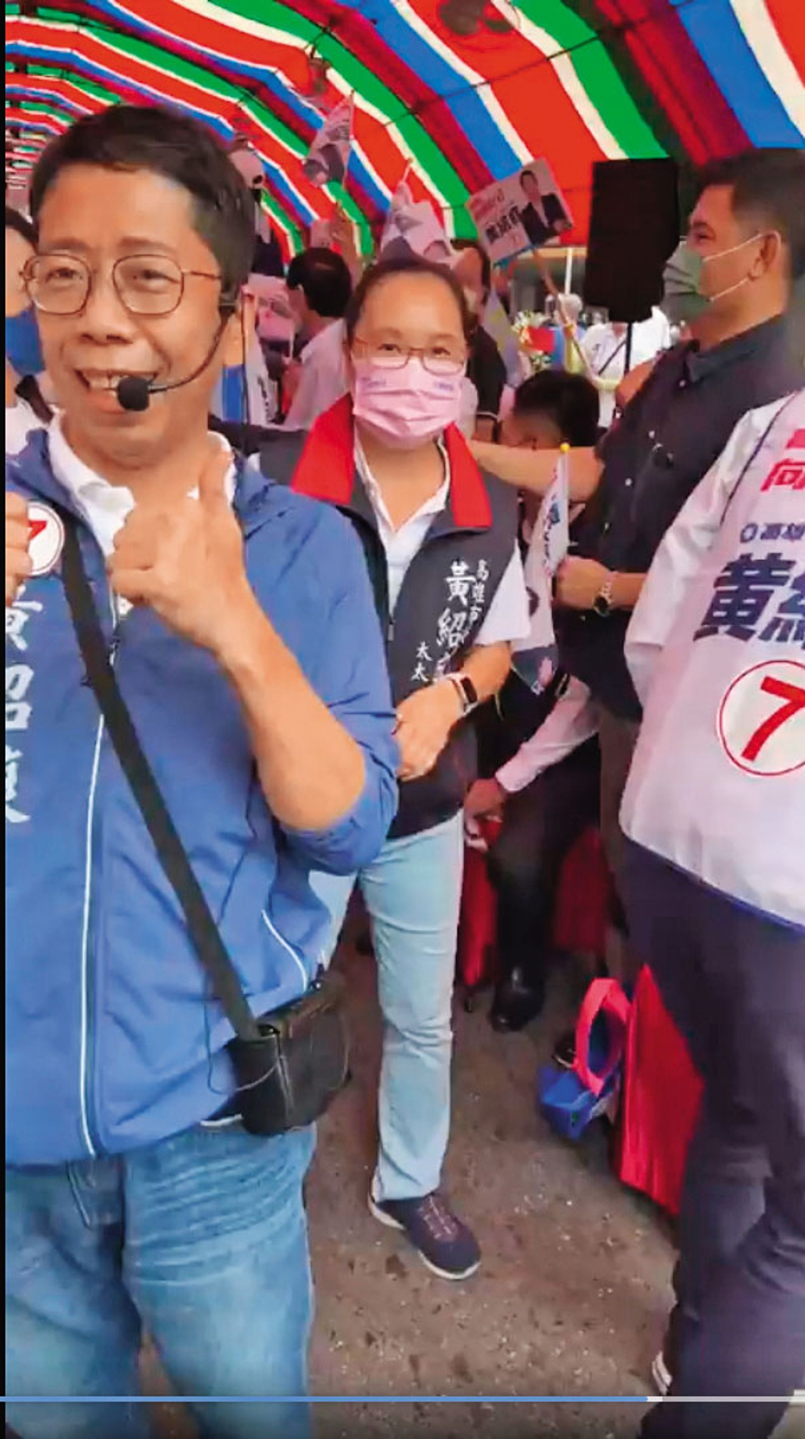 檢調查出黃紹庭(左)詐領助理費,黃妻(右)帳戶每月收到3、4萬元薪資,由於他的妻子常住美國,恐成下波約談對象。(圖/翻攝自黃紹庭臉書)