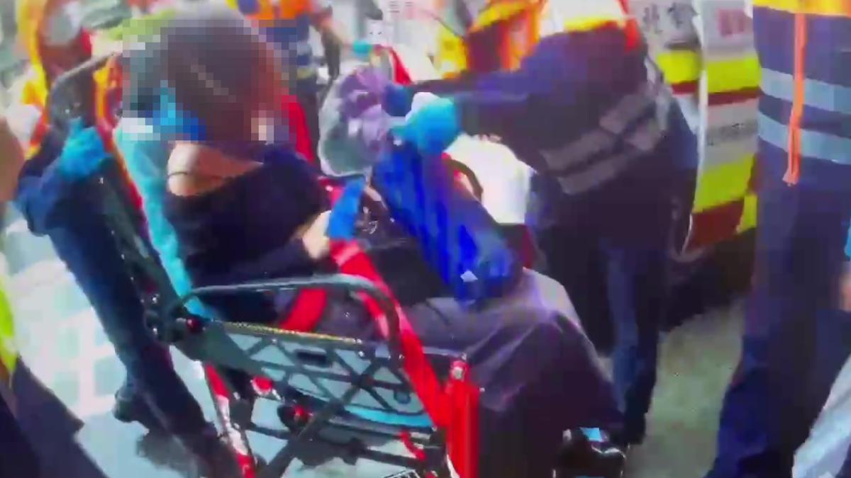 不定時炸彈!北市男不滿「化妝盒聲響」推她下公車 害慘摔濺血